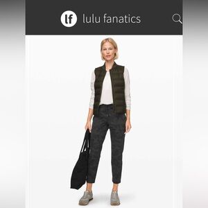 Brand New With Tags Lululemon On the Fly Pant